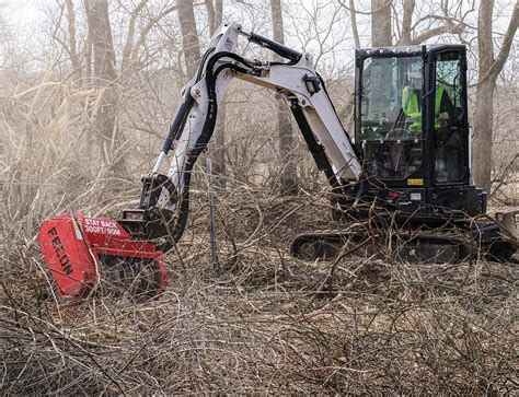 forestry head for mini excavator|mulching heads for mini excavators.